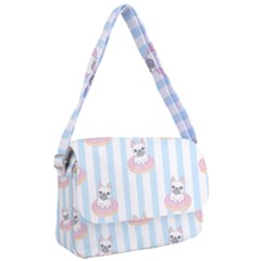 French-bulldog-dog-seamless-pattern Courier Bag