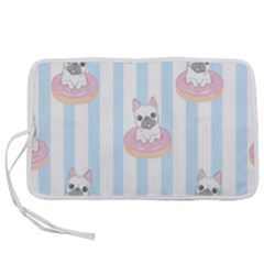 French-bulldog-dog-seamless-pattern Pen Storage Case (s) by Jancukart