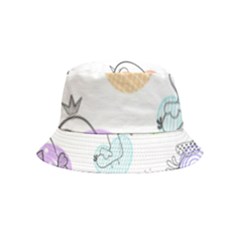 Cartoon-bird-cute-doodle-bird Bucket Hat (Kids)
