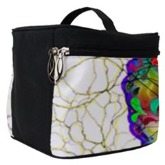 Brain Head Mind Man Silhouette Make Up Travel Bag (small) by Wegoenart