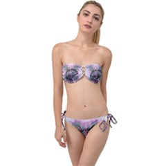 Tourette Syndrome Epilepsy Brain Twist Bandeau Bikini Set by Wegoenart