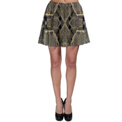 Brain Technology Data Digital Skater Skirt by Wegoenart