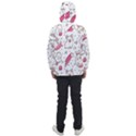 Cute-animals-seamless-pattern-kawaii-doodle-style Men s Front Pocket Pullover Windbreaker View2