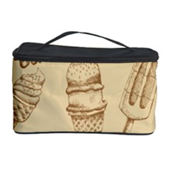 Ice-cream-vintage-pattern Cosmetic Storage by Jancukart