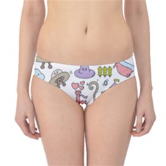 Fantasy-things-doodle-style-vector-illustration Hipster Bikini Bottoms