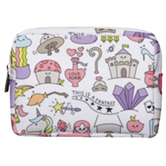 Fantasy-things-doodle-style-vector-illustration Make Up Pouch (medium)