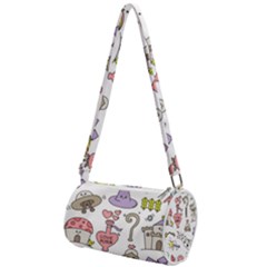 Fantasy-things-doodle-style-vector-illustration Mini Cylinder Bag