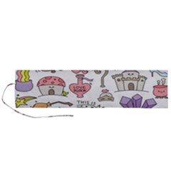 Fantasy-things-doodle-style-vector-illustration Roll Up Canvas Pencil Holder (L)