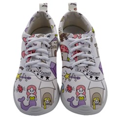 Fantasy-things-doodle-style-vector-illustration Mens Athletic Shoes