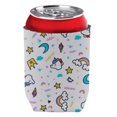 Unicorns-rainbows-seamless-pattern Can Holder