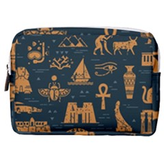 Dark-seamless-pattern-symbols-landmarks-signs-egypt Make Up Pouch (medium)