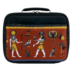 Ancient-egyptian-religion-seamless-pattern Lunch Bag by Jancukart