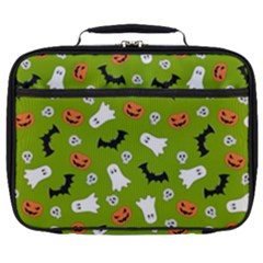 Pattern Seamless Halloween Fall Full Print Lunch Bag by Wegoenart