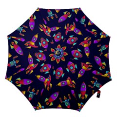 Space Pattern Hook Handle Umbrellas (medium) by Wegoenart