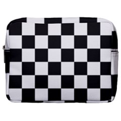 Chess Board Background Design Make Up Pouch (large) by Wegoenart