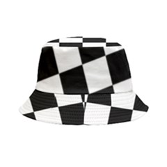 Chess Board Background Design Bucket Hat by Wegoenart