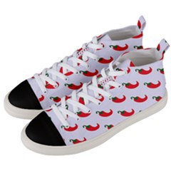 Small Peppers Men s Mid-top Canvas Sneakers by ConteMonfrey