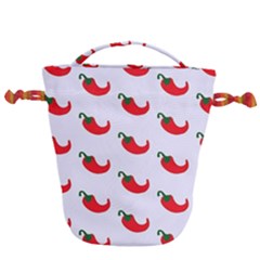 Small Peppers Drawstring Bucket Bag by ConteMonfrey