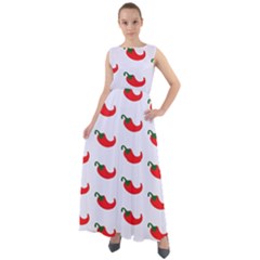 Small Peppers Chiffon Mesh Boho Maxi Dress by ConteMonfrey