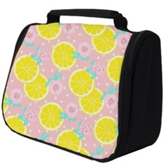 Pink Lemons Full Print Travel Pouch (big) by ConteMonfrey