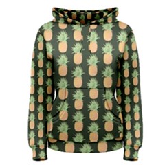 Pineapple Green Women s Pullover Hoodie by ConteMonfrey