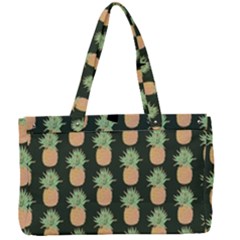 Pineapple Green Canvas Work Bag by ConteMonfrey