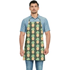 Pineapple Green Kitchen Apron by ConteMonfrey