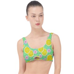 Green Lemons The Little Details Bikini Top by ConteMonfrey