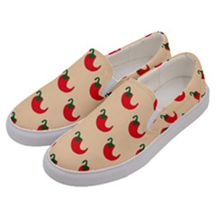 Small Mini Peppers Pink Men s Canvas Slip Ons by ConteMonfrey