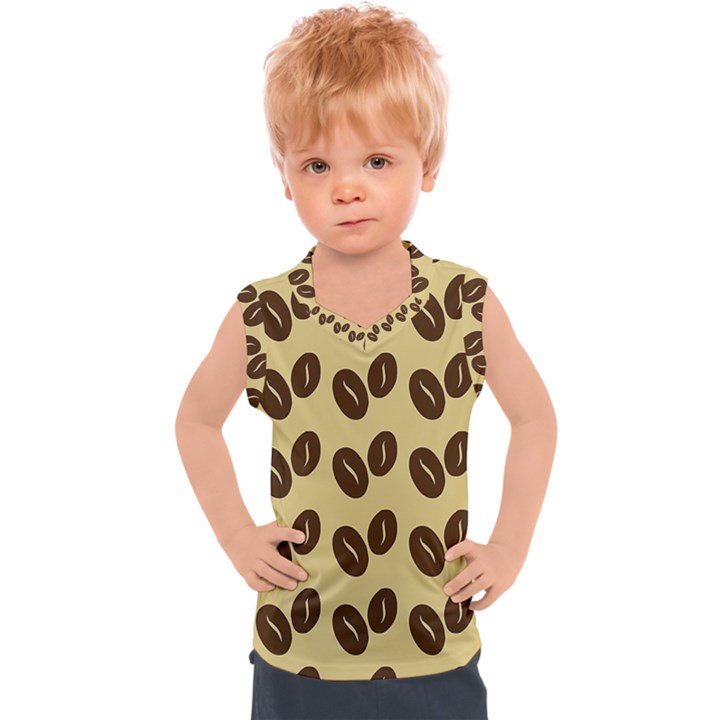 Coffee beans Kids  Sport Tank Top