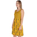 Yellow Lemon Branches Garda Knee Length Skater Dress With Pockets View2