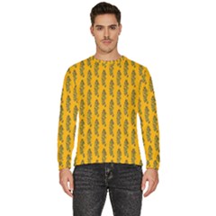 Yellow Lemon Branches Garda Men s Fleece Sweatshirt by ConteMonfrey