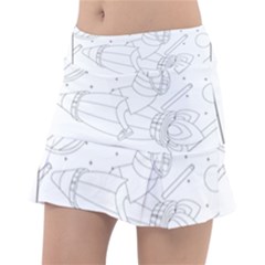 Little Boy Explorer Classic Tennis Skirt by ConteMonfrey