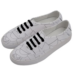 Starship Doodle - Space Elements Men s Classic Low Top Sneakers by ConteMonfrey