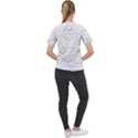 Starship Doodle - Space Elements Women s Sport Raglan Tee View2