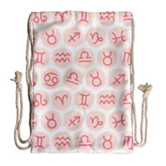 All Zodiac Signs Drawstring Bag (large) by ConteMonfrey