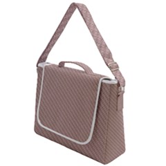 Terracotta Knit Box Up Messenger Bag by ConteMonfrey