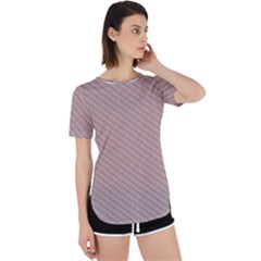 Terracotta Knit Perpetual Short Sleeve T-shirt by ConteMonfrey