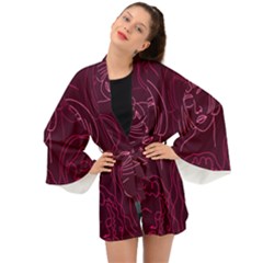 Im Only Woman Long Sleeve Kimono
