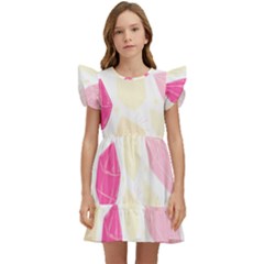 Crystal Energy Kids  Winged Sleeve Dress by ConteMonfrey