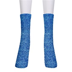 Blue Denim  Crew Socks by ConteMonfrey