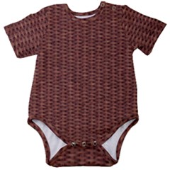 Terracotta Straw - Country Side  Baby Short Sleeve Onesie Bodysuit by ConteMonfrey