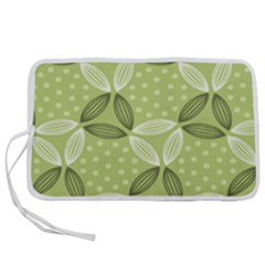 Pattern Green Pen Storage Case (m) by designsbymallika