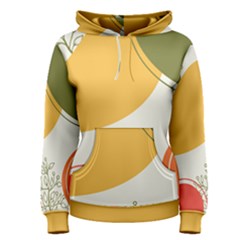 Multi Color Pattern Women s Pullover Hoodie by designsbymallika