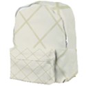 Discreet Cream Plaids Giant Full Print Backpack View4