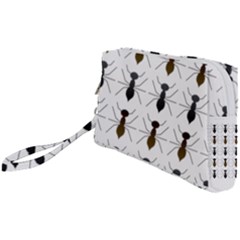 Ants Insect Pattern Cartoon Ant Animal Wristlet Pouch Bag (small) by Ravend