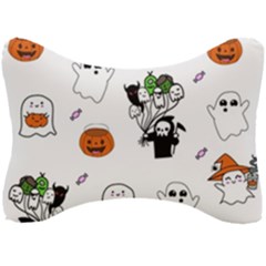 Halloween Jack O Lantern Vector Seat Head Rest Cushion