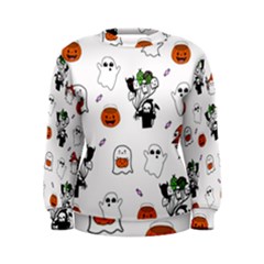 Halloween Jack O Lantern Vector Women s Sweatshirt