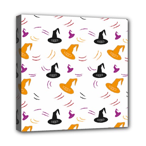 Witch Hat Witch Magic Halloween Mini Canvas 8  X 8  (stretched) by Ravend