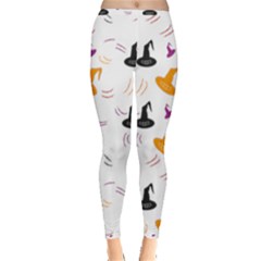 Witch Hat Witch Magic Halloween Inside Out Leggings